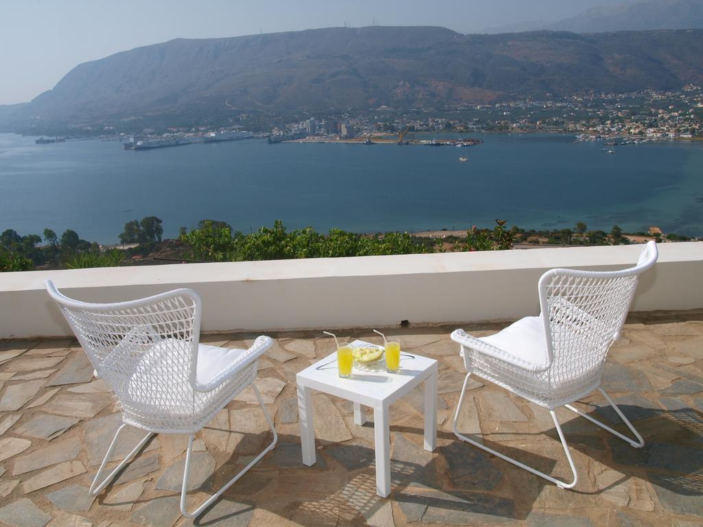 Panoramic Seaview Holiday House Souda Exteriör bild