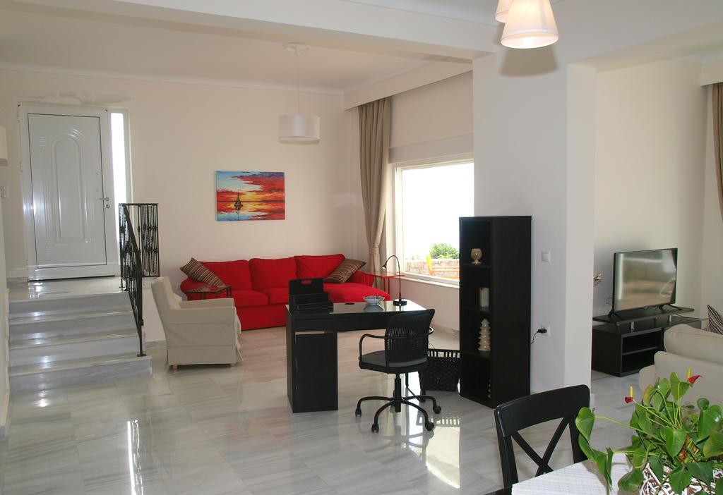 Panoramic Seaview Holiday House Souda Exteriör bild