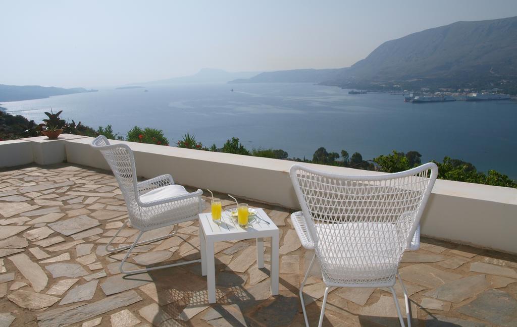 Panoramic Seaview Holiday House Souda Exteriör bild