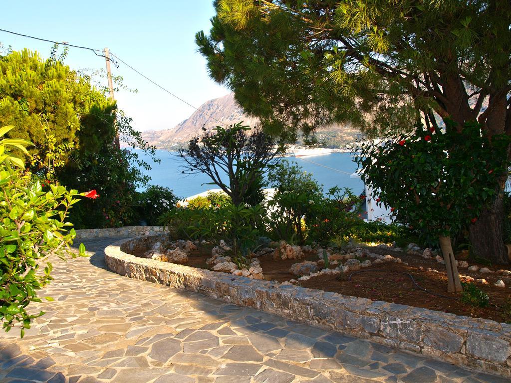 Panoramic Seaview Holiday House Souda Exteriör bild