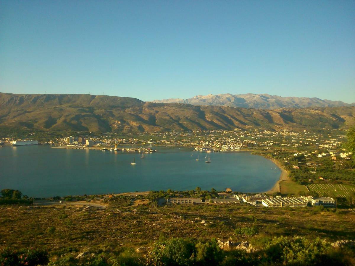 Panoramic Seaview Holiday House Souda Exteriör bild