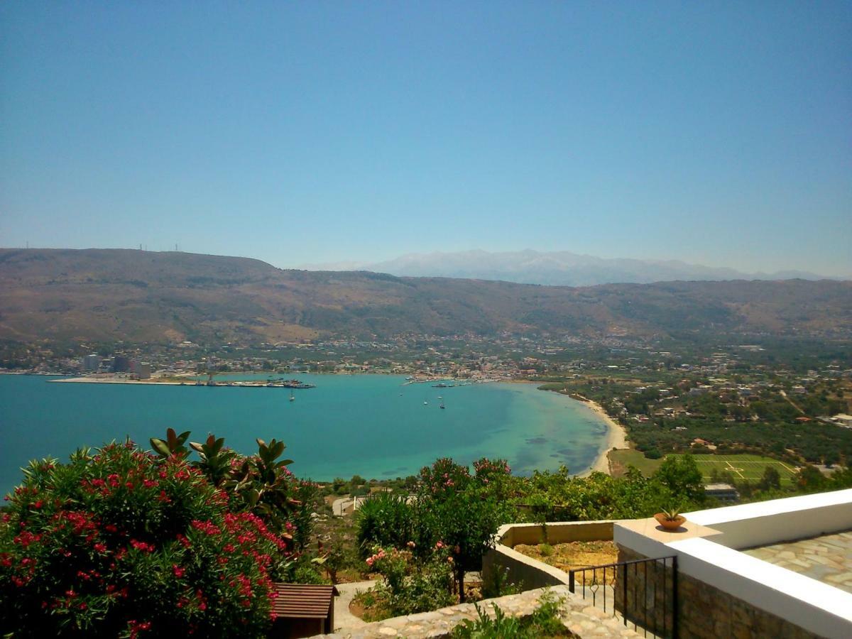 Panoramic Seaview Holiday House Souda Exteriör bild